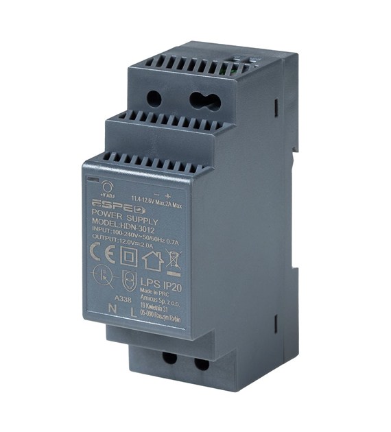Zasilacz na szynę DIN 12V 2A 24W ESPE