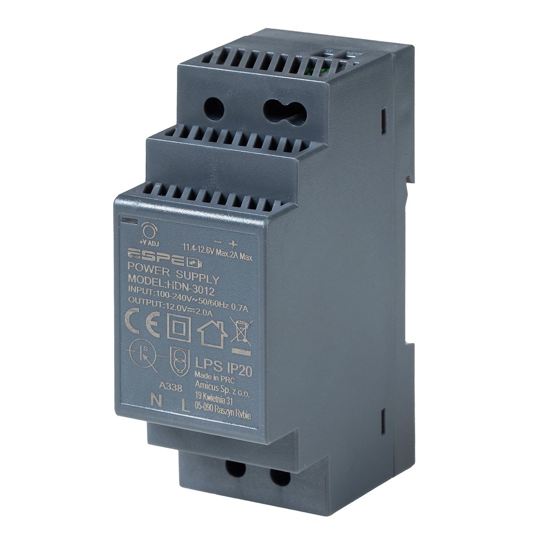 Zasilacz na szynę DIN 12V 2A 24W ESPE