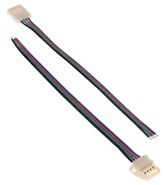 Złączka jednostronna RGB z przewodem