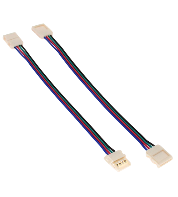Złączka dwustronna RGB z przewodem