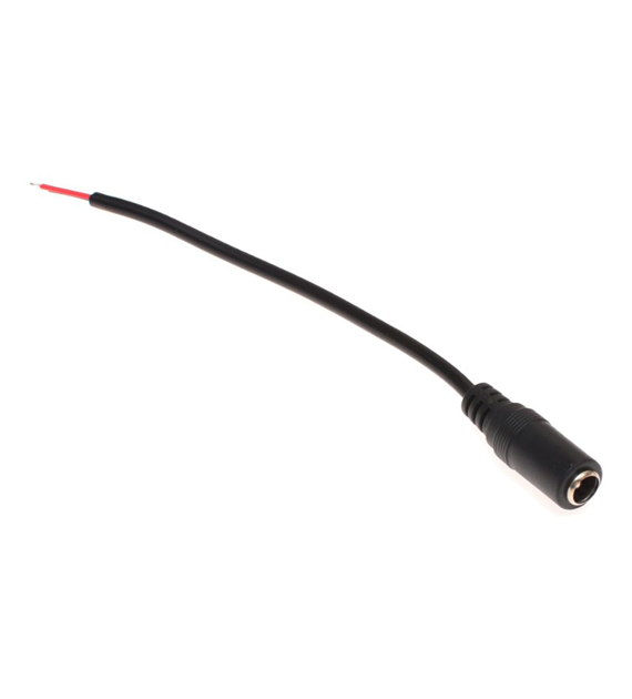 Gniazdo DC z przewodem 12 cm 2,1x5,5