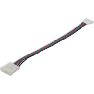 10 mm RGBW connector with plug for controller