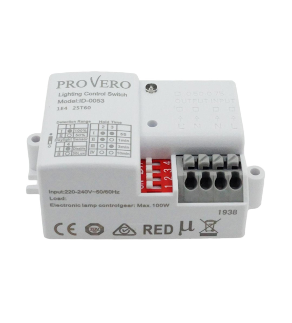 Mikrowellen-Bewegungsmelder Mini DIP