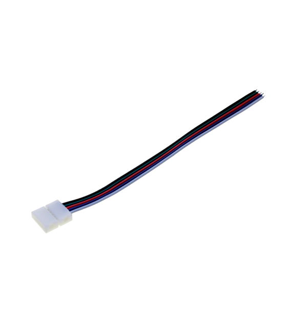 Złączka jednostronna 12 mm RGBW z przew.