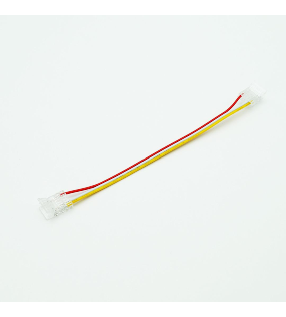 Beidseitiger Verbinder 10 mm CCT COB CLICKz mit Kabel