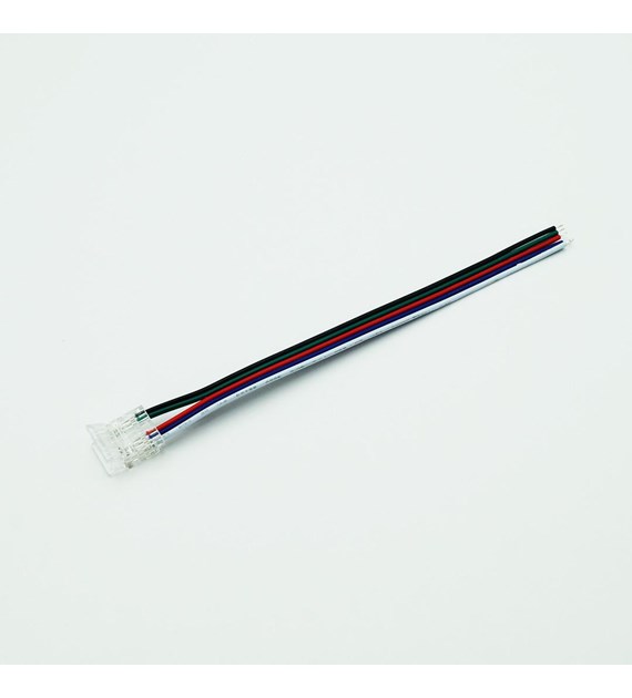 Złączka jednostronna 12 mm RGBW COBCLICK z przewod