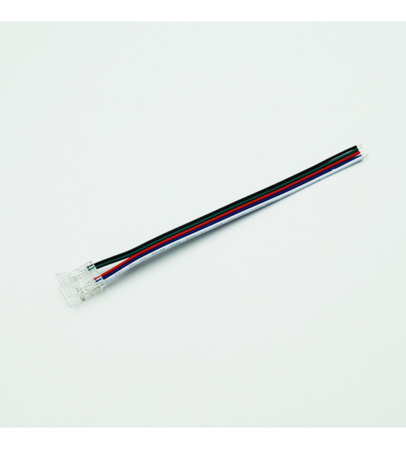 Einseitiger Verbinder 12 mm RGBW COBCLICK mit Kabel