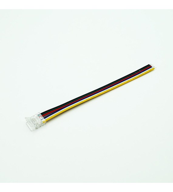 Złączka jednostronna 12 mm RGB+CCT COBCLICK z przewod