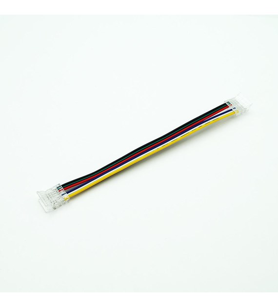 Złączka dwustronna 12 mm RGB+CCT COBCLICK z przewod