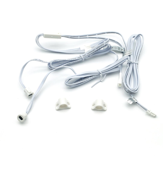 Double cabinet sensor switch white 60/100W 12-24V