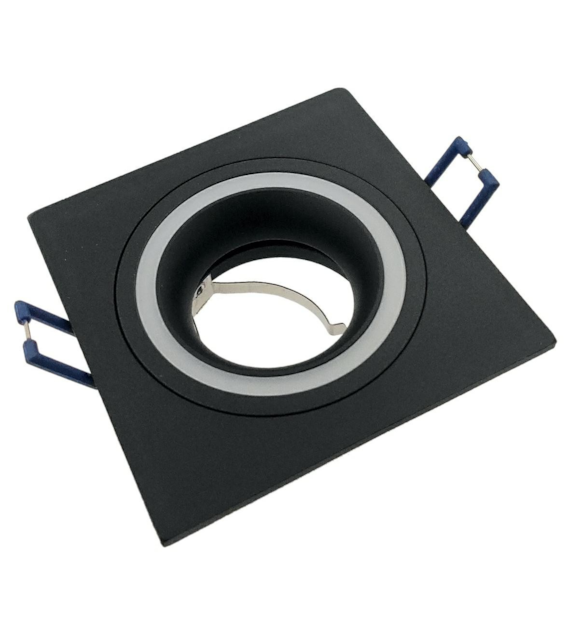 CLARO square black fixture