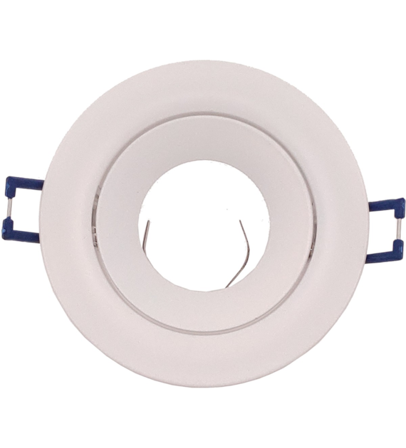 CRATER round movable fixture white