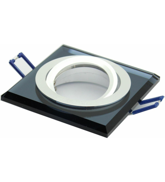 Schwarze bewegliche quadratische Glasfassade