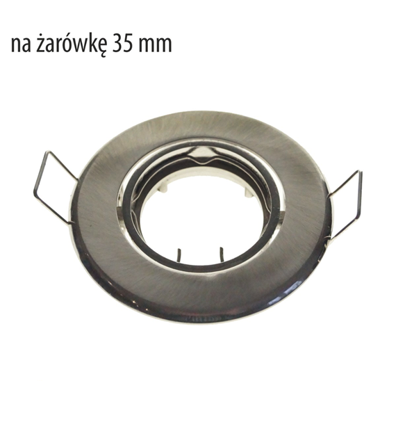 Oprawka okrągła ruchoma 35 mm - odlewsatyna