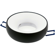 Leuchte COLOSEUM rund weiß-schwarz