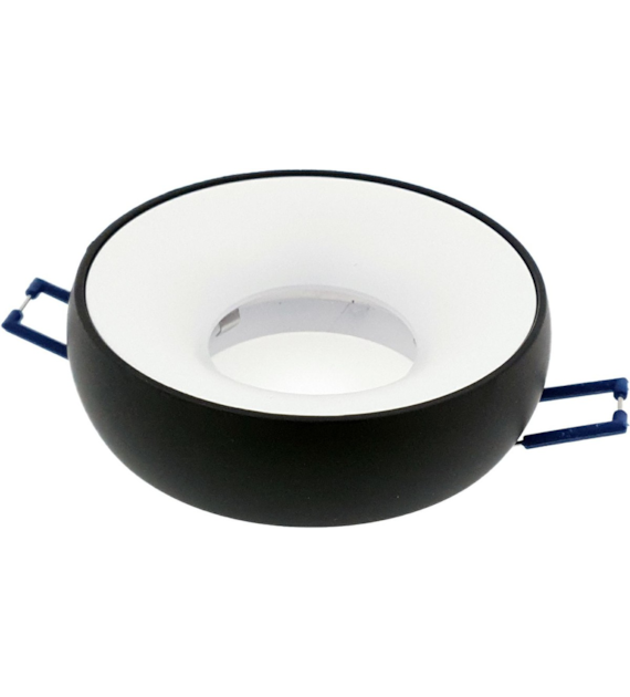 COLOSEUM round white-black fixture