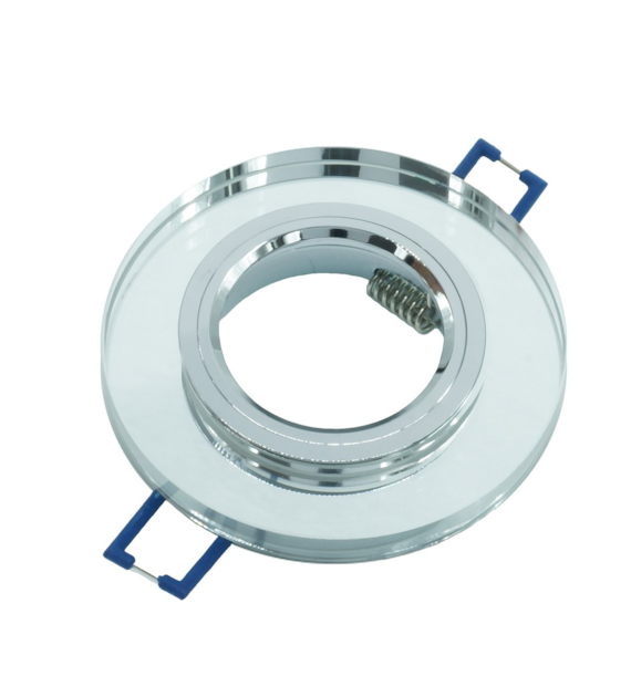 PROVERO glass socket round white