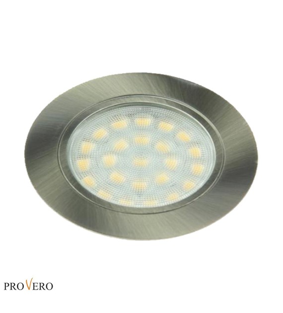 Oprawa meblowa 24 SMD okr. satyna zimna