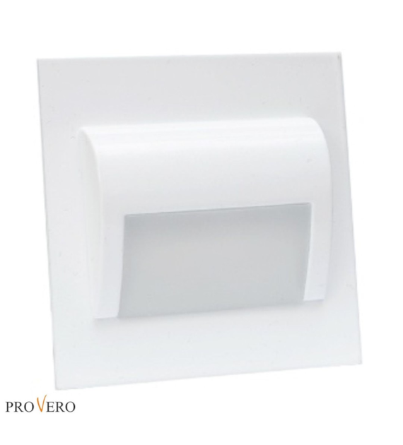 Oprawa schodowa 9 LED zimna - biała