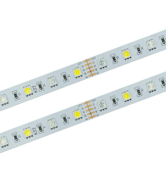 LED strip 60 SMD 5050 IP20 - RGB+W alternating