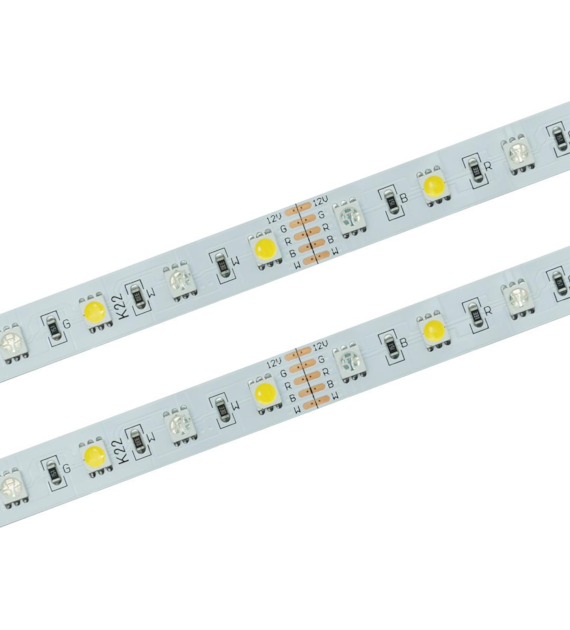 LED-Streifen 60 SMD 5050 IP20 - RGB+NW abwechselnd 10mm