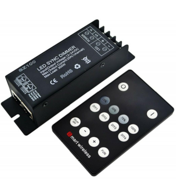 Synchronized radio dimmer