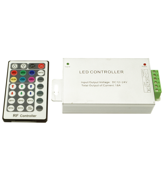 Sterownik RF RGB 28 przycisków 216W