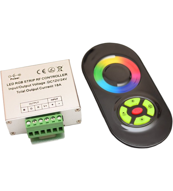 Sterownik RF RGB dotykowy 216W