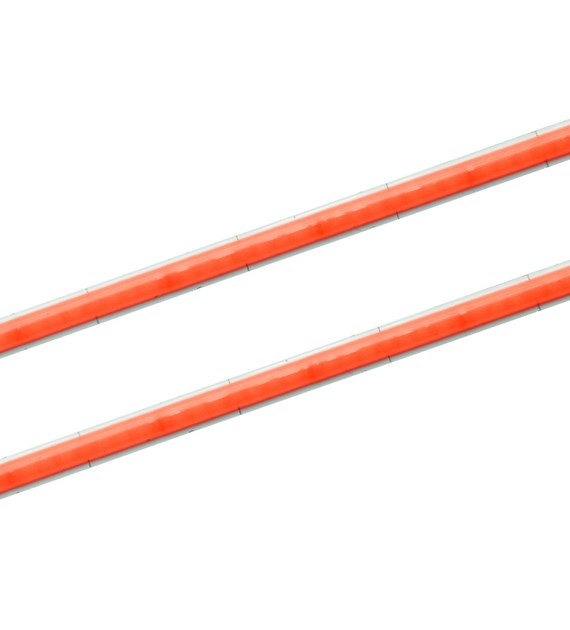 Taśma LED COB 400 czerwona 12V 5mm 10W/m