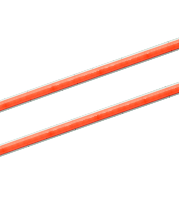 LED COB 400 tape red 12V 5mm 10W/m