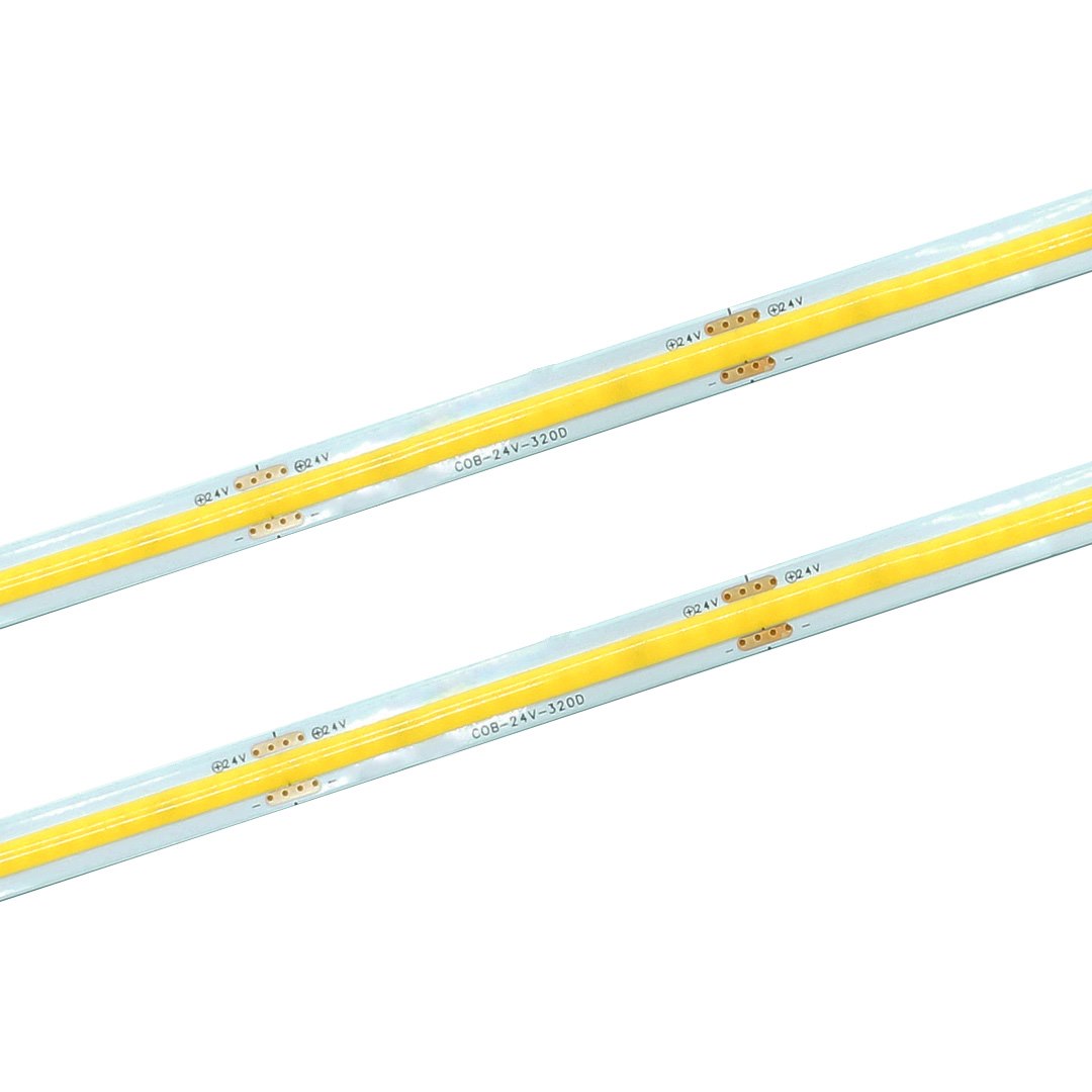Taśma LED COB 320 4000K 24V 10W/m IP20 rolka 50m