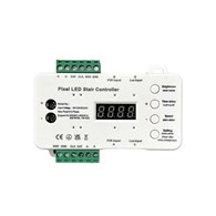 Sterownik schodowo-korytażowy Cyfrowy LED mono/RGB 12-24V Czujnik zmierzchu i 2xPIR