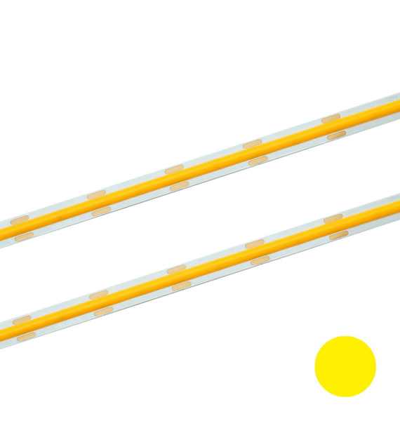 Taśma LED COB 480 żółty 12V 8mm 11W/m