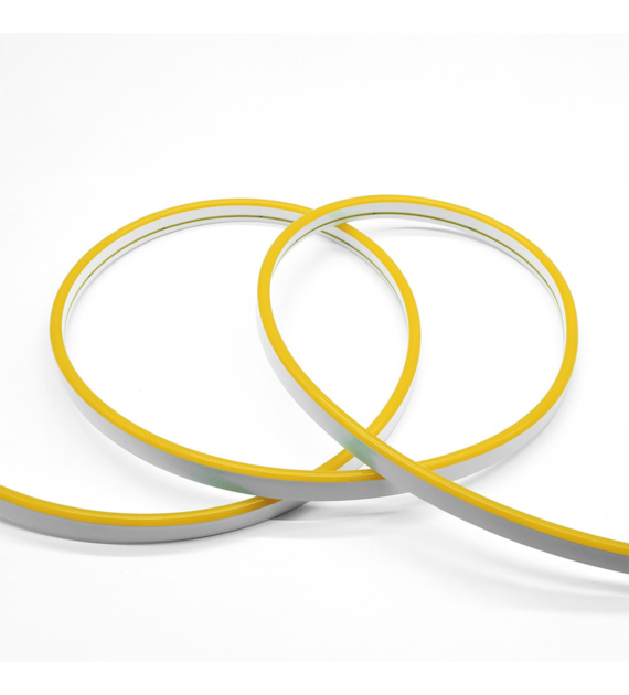 LED NEON FLEX 24V DC bernsteinfarben 6*12mm 9W/m