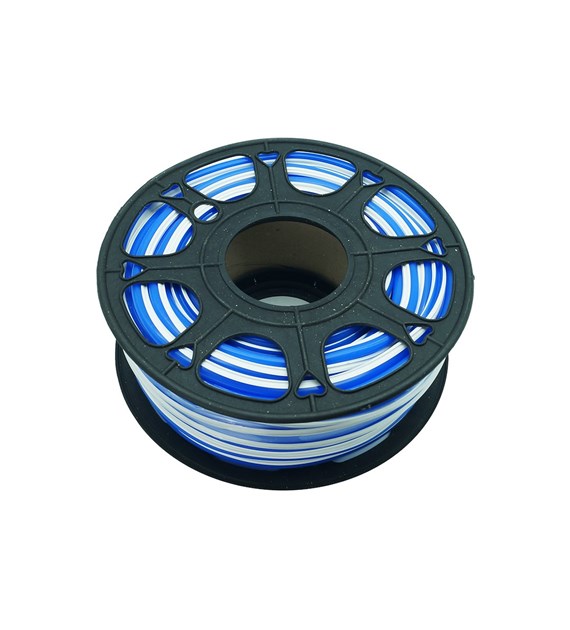 Neon frez 6 mm silikonowa osłona do taśmy LED niebieska