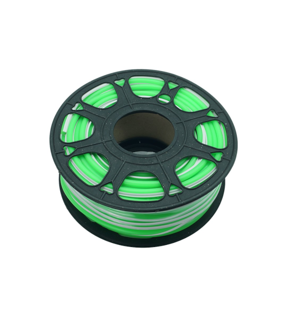 Neonfräse 6 mm Silikonschutz für LED-Streifen grün