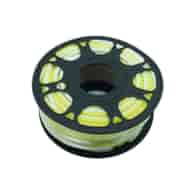 Neon frez 6 mm silikonowa osłona dotaśmy LED limonkowa