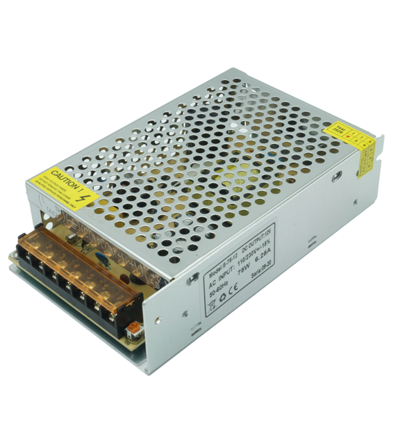 Komp. zasilania 12V DC IP20 6,25A 75W