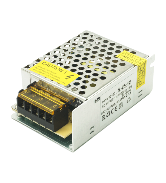Komp. zasilania 12VDC IP20 2,1A 25W