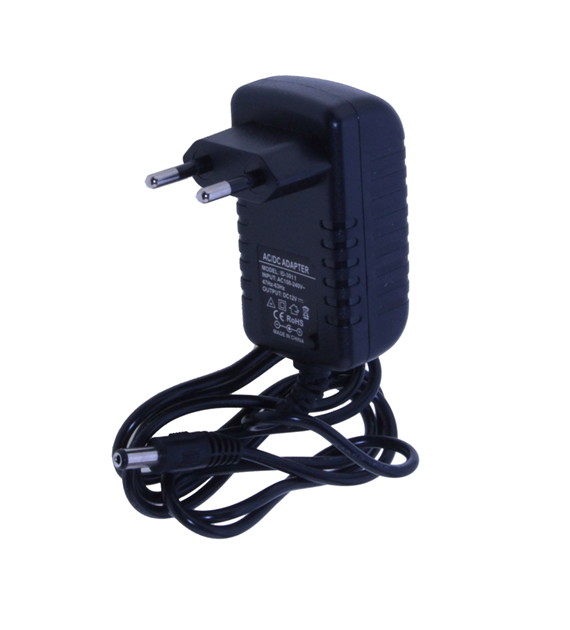 Komp. zasilania 12V DC 2A 24W czarnywtyczkowy