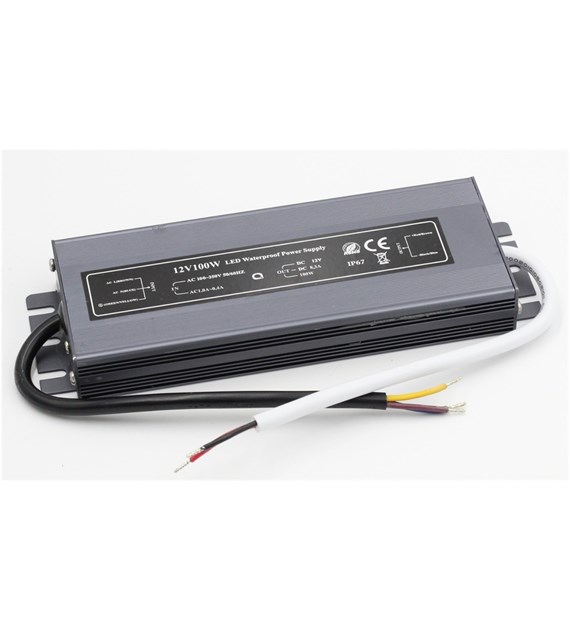 Komp. zasilania wodoodp. 8,3A 100W SLIMIP67 12V DC