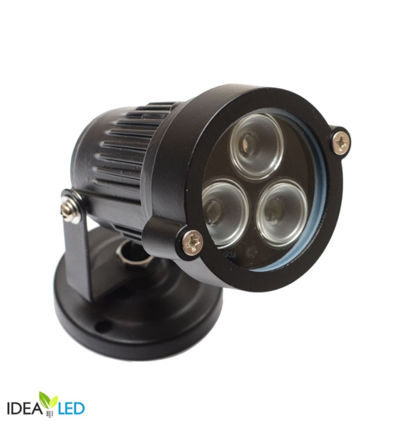 Halogen ogrodowy 3x3W 12V RGB