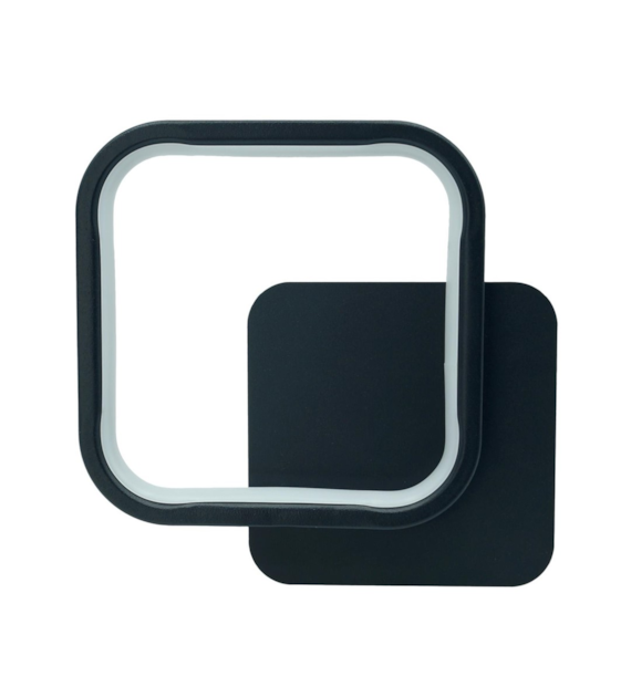 LED-Wandleuchte Clover 14W schwarz 4000K