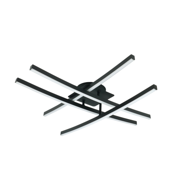 LED-Deckenleuchte Austin 48W Schwarz 4000K