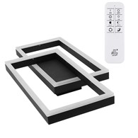 Plafon LED Artesia 48W czarny CCT pilot