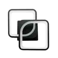 Plafon LED Dayton 36W czarny 4000K