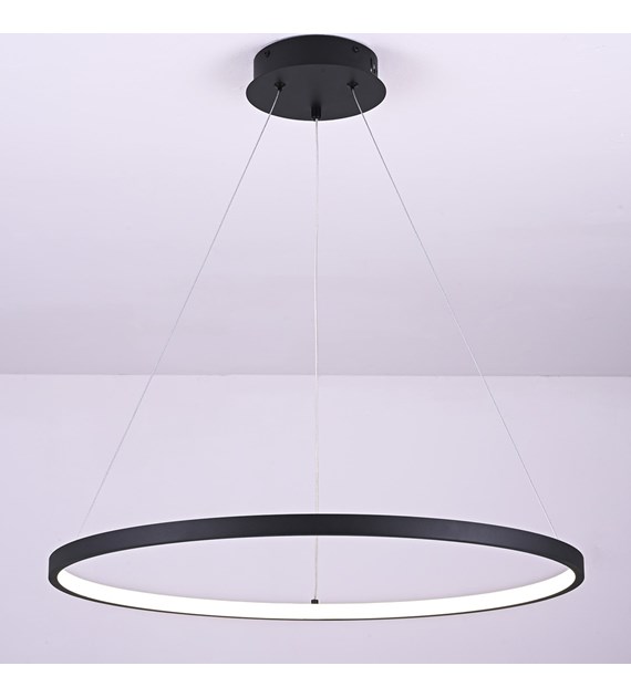 Lampa wisząca LED PEORIA 36W czarny4000K