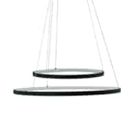 Lampa wisząca LED PEORIA 54W czarny CCTPilot