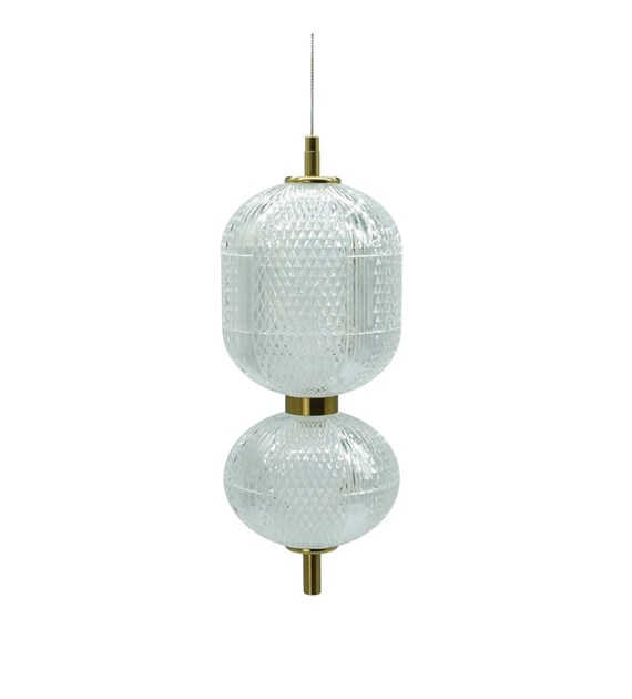 Lampa wisząca LED AMERILLA II złoto szczotkowane 30W 4000K