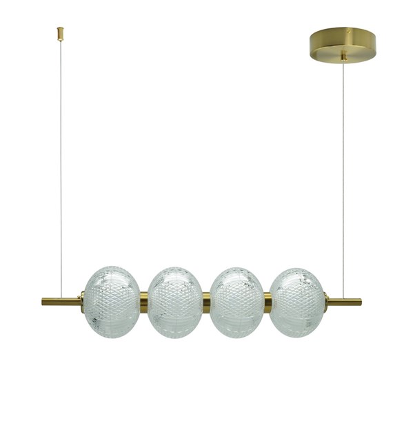 Lampa wisząca LED AMERILLA złoto szczotkowane  60W 4000K